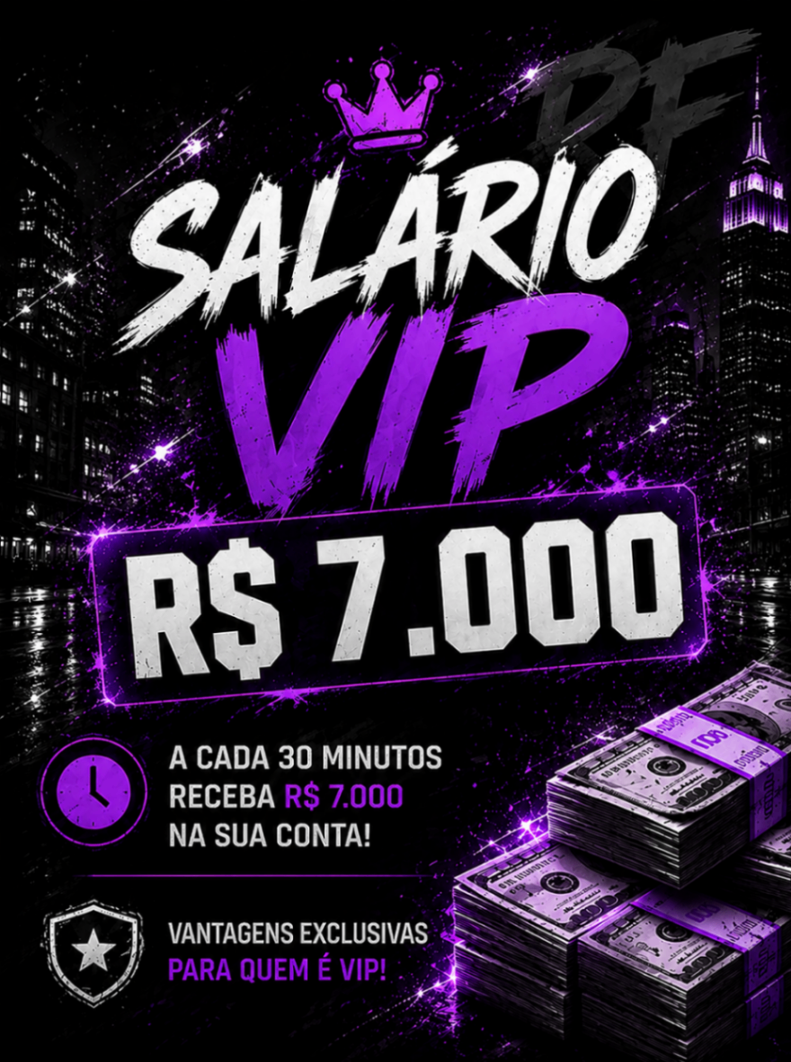 Salário VIP R$ 7.000